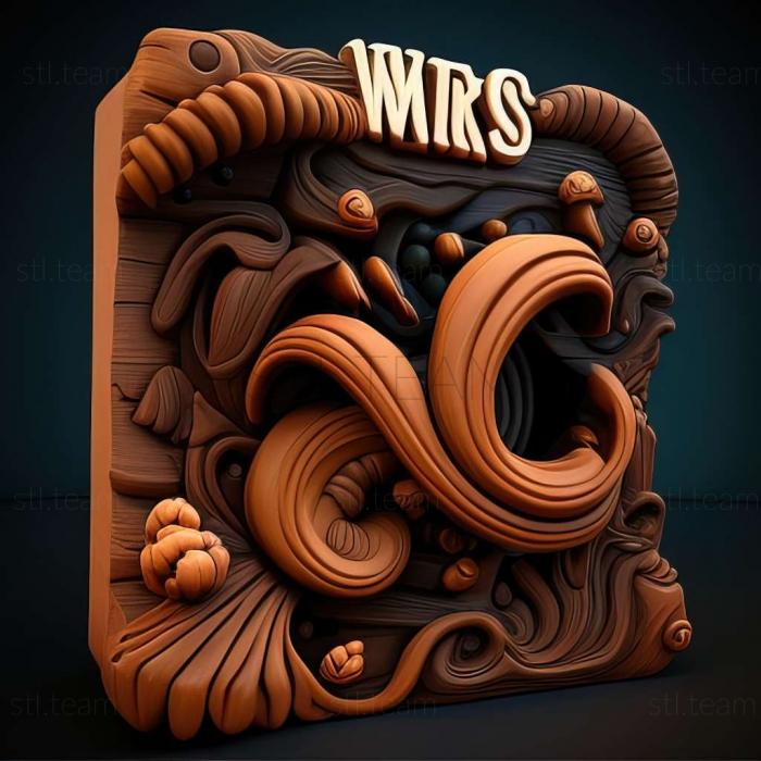 3D model Worms Clan Wars game (STL)